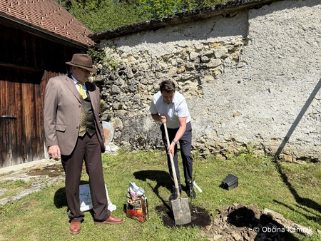 Simbolna zasaditev županove lipe pri Samostanu Mekinje (8)